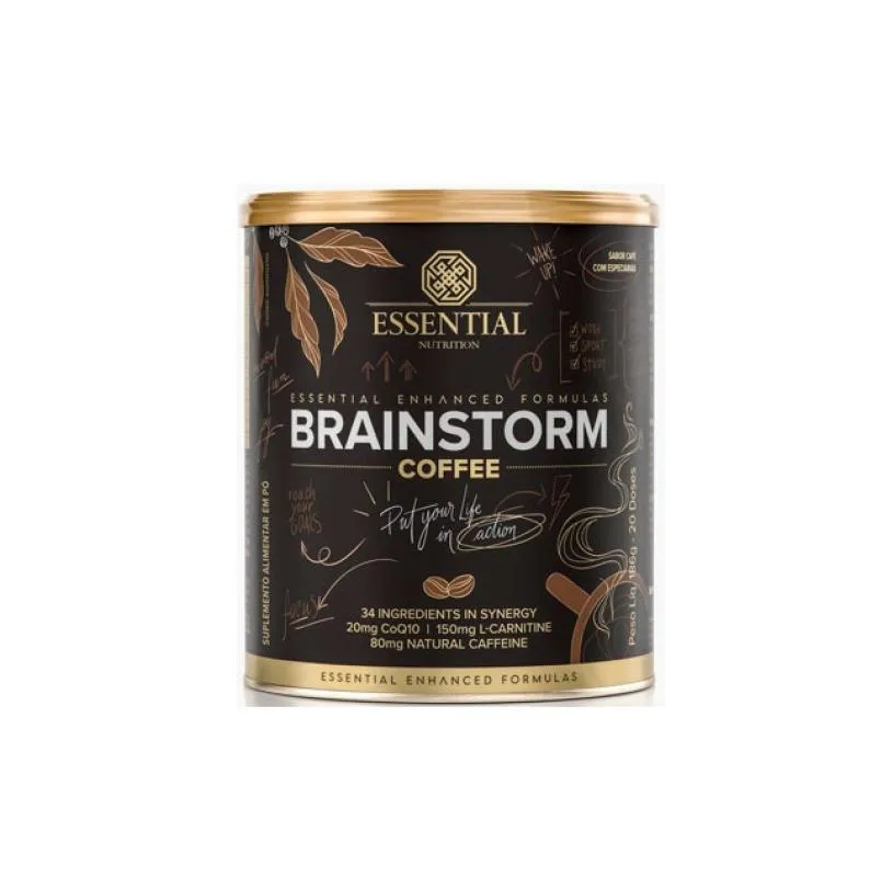 BRAINSTORM COFFEE (186G) - SABOR: CAFé COM ESPECIARIAS