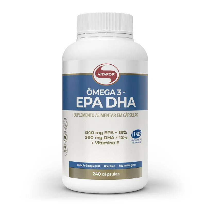 ÔMEGA 3 EPA DHA VITAFOR 1000MG 240CAPS
