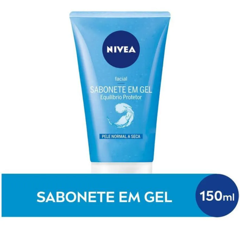 SABONETE GEL FACIAL EQUILíBRIO NUTRITIVO 150ML NIVEA