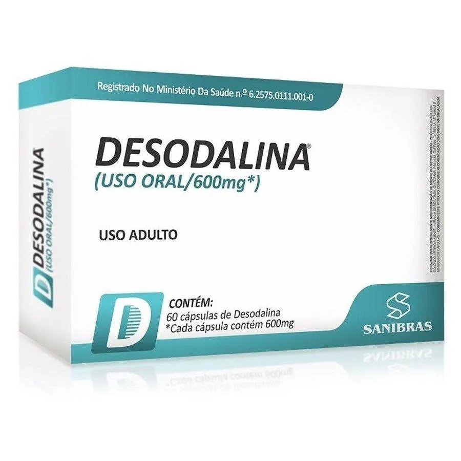 DESODALINA (60 CAPS) - PADRãO: ÚNICO