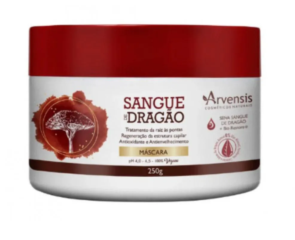 MÁSCARA SANGUE DE DRAGÃO 250G - ARVENSIS