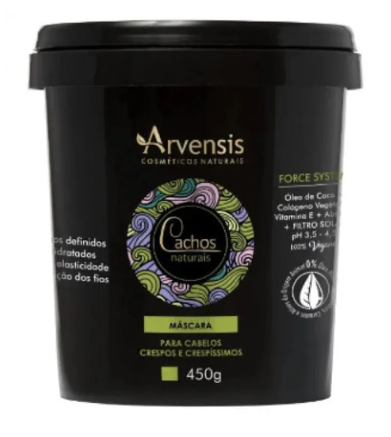 MáSCARA CACHOS NATURAIS CRESPOS E CRESPíSSIMOS 450G-ARVENSIS