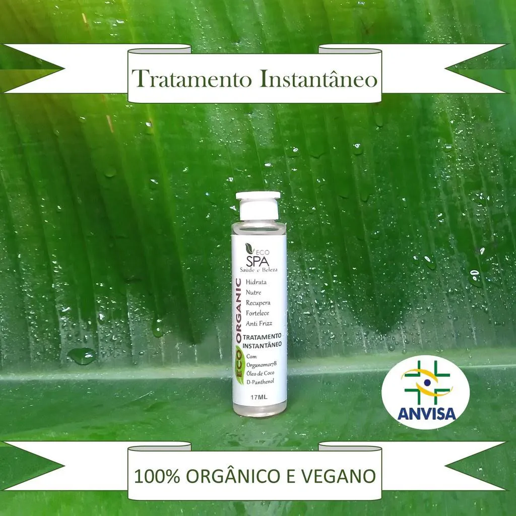 AMPOLA DE TRATAMENTO CAPILAR ORGâNICO DE ALTO IMPACTO 17ML - ECO SPA