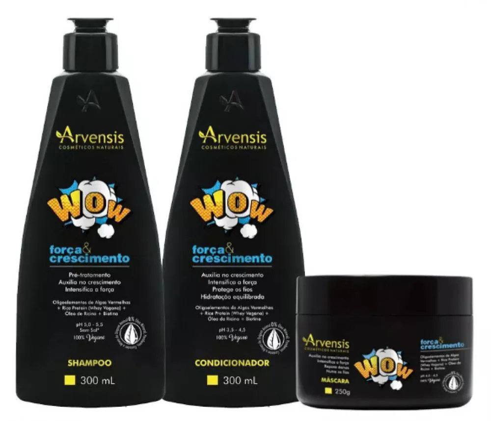 KIT WOW FORçA E CRESCIMENTO ARVENSIS