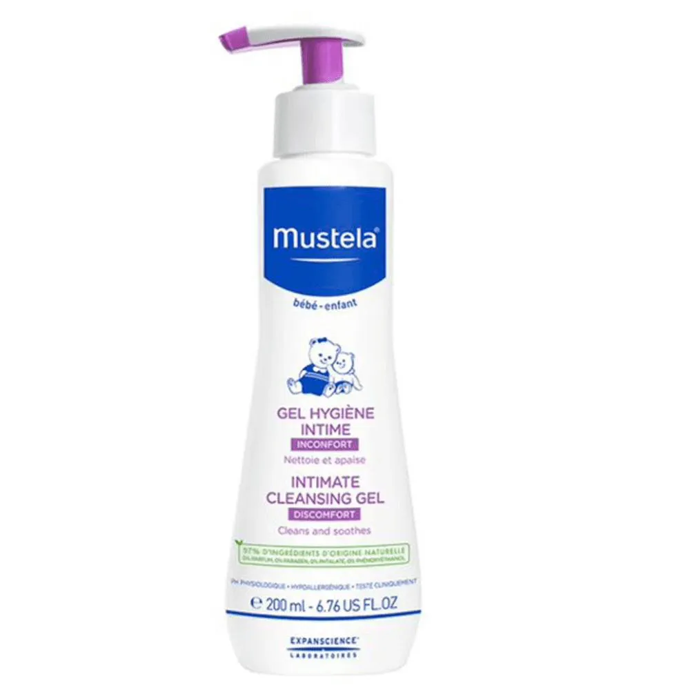 MUSTELA GEL HIGIENE ÁREAS DELICADAS 200ML