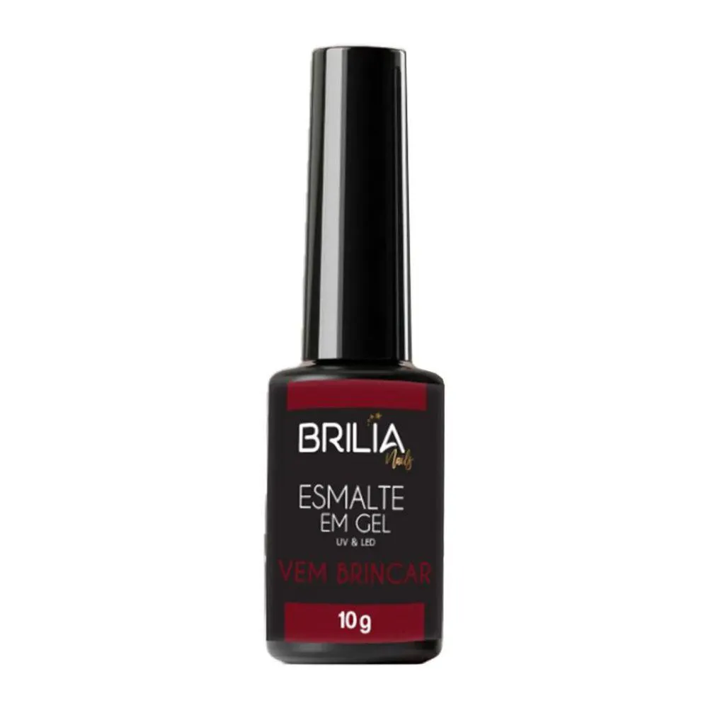 BRILIA NAIL ESMALTE GEL VEM BRINCAR 10G