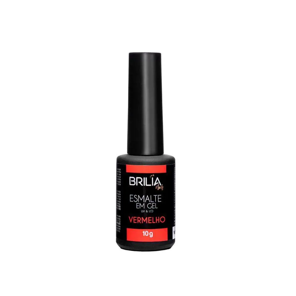 BRILIA NAIL ESMALTE VERMELHO 10G