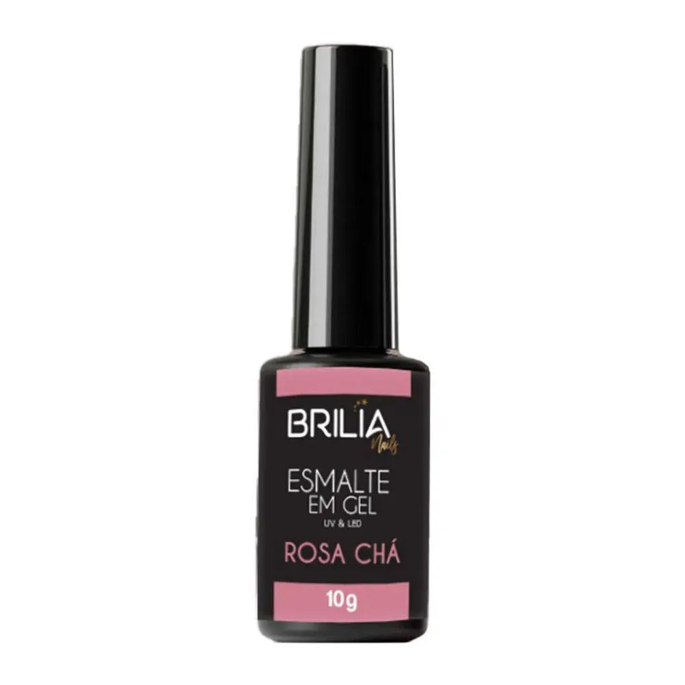 BRILIA NAIL ESMALTE GEL ROSA CHá 10G