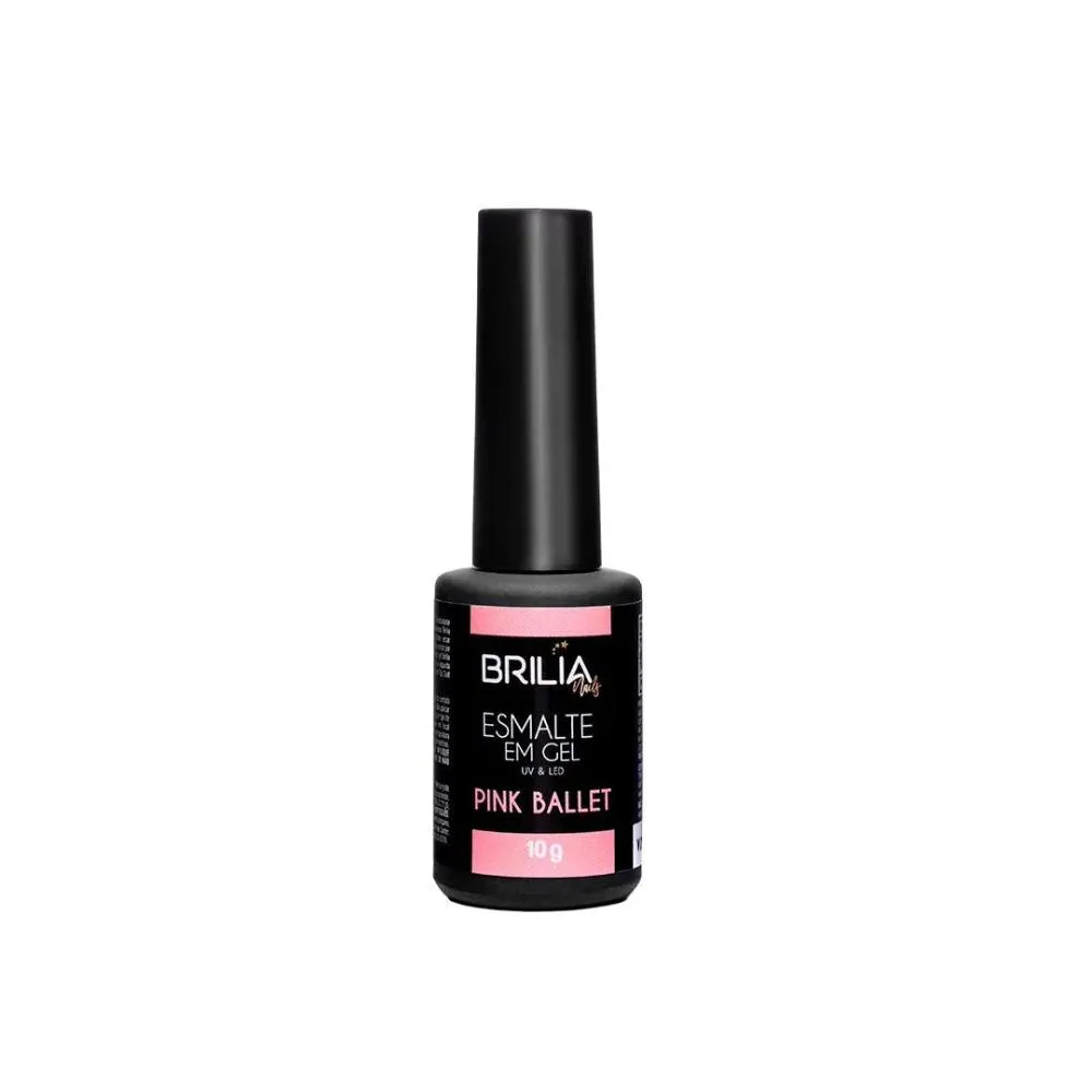 BRILIA NAIL ESMALTE ESSENCIAL PINK BALLET 10G