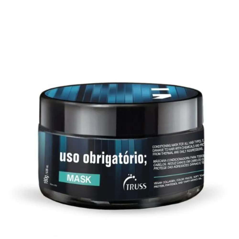 TRUSS USO OBRIGATóRIO RECONSTRUTOR CAPILAR MáSCARA 180MLS
