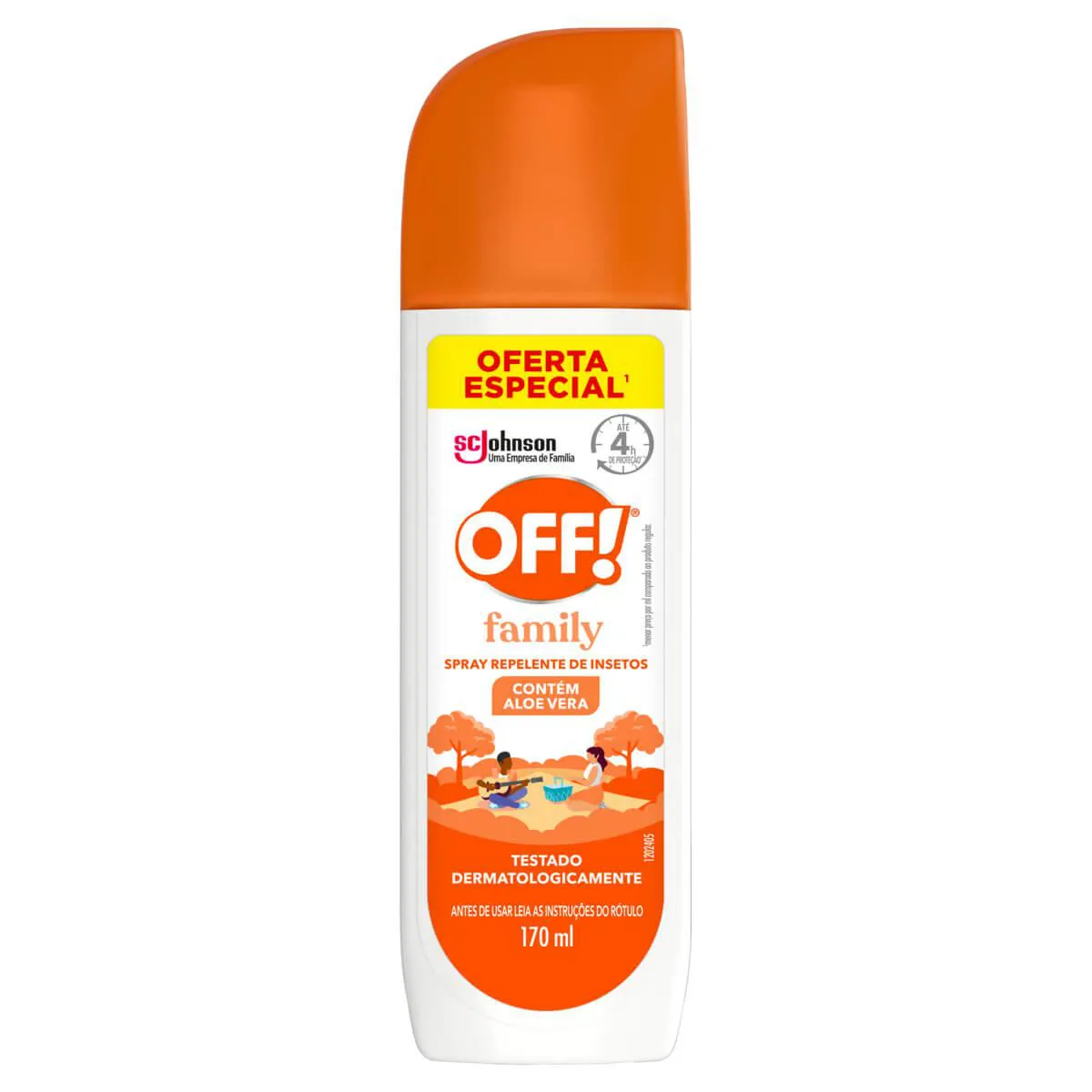 Kick Off Spray Repelente Spray OFF! Family Frasco - compre com oferta especial | Droga ...
