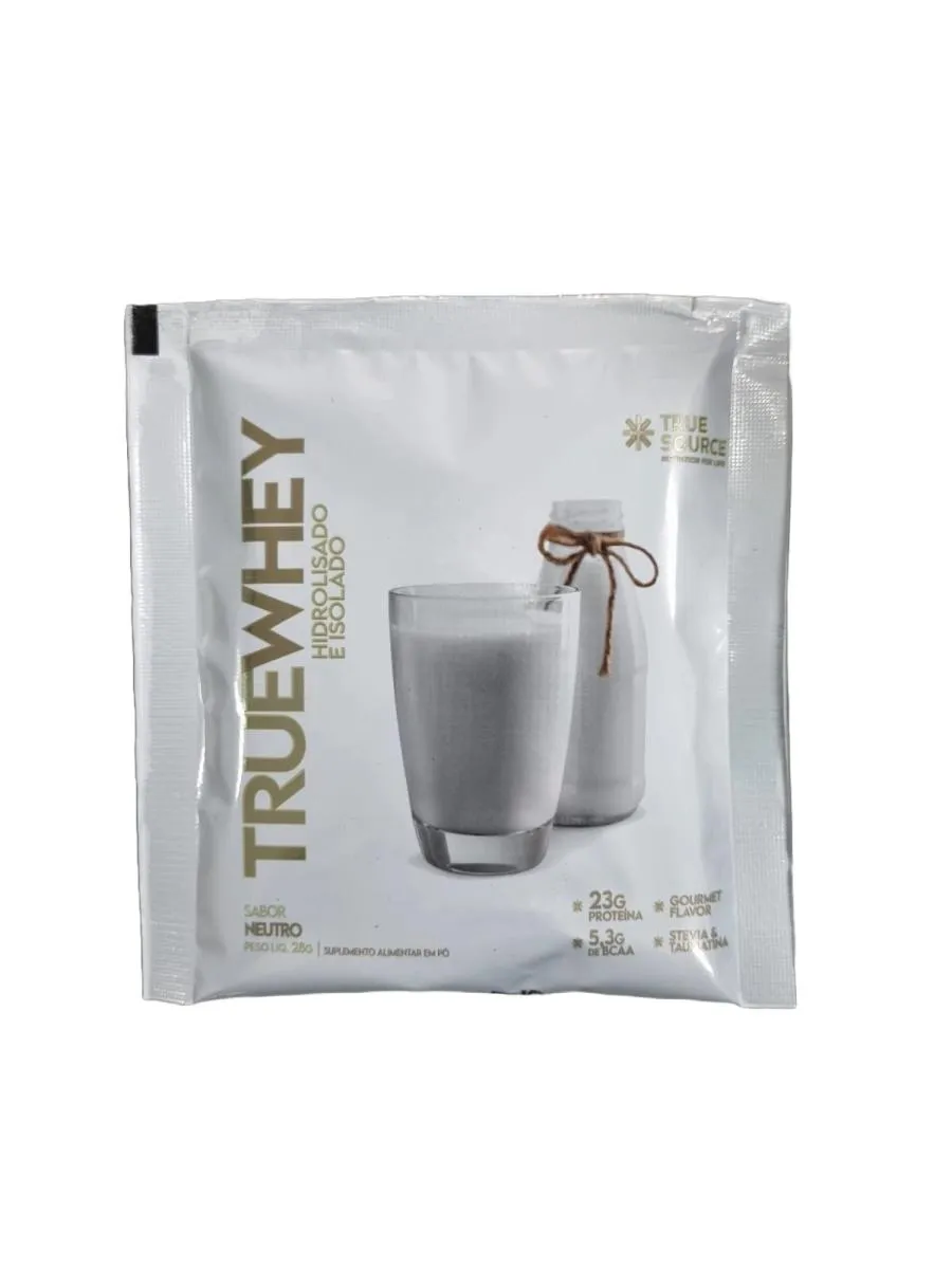 PROTEíNA TRUE WHEY NEUTRO SACHê TRUE SOURCE 28G