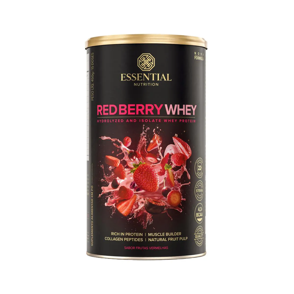RED BERRY WHEY ESSENTIAL NUTRITION 450G