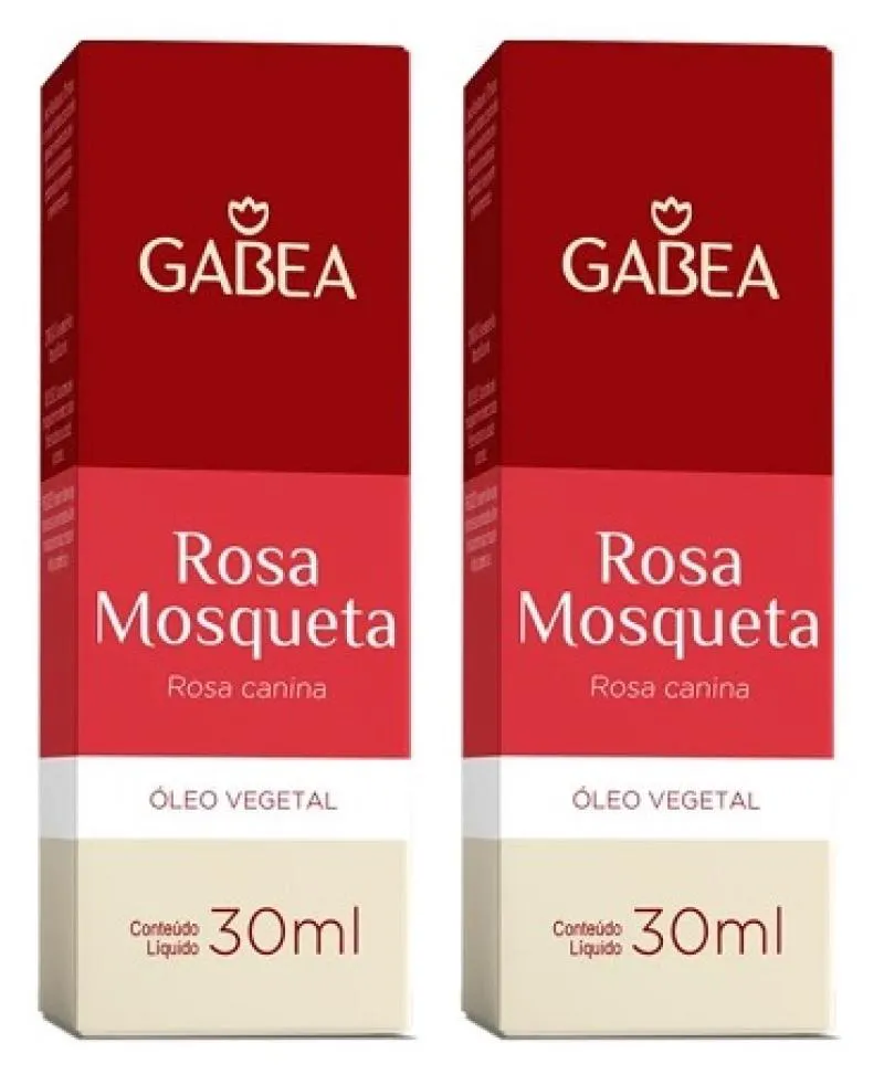 KIT 2 ÓLEO DE ROSA MOSQUETA COM 30ML - GABEA