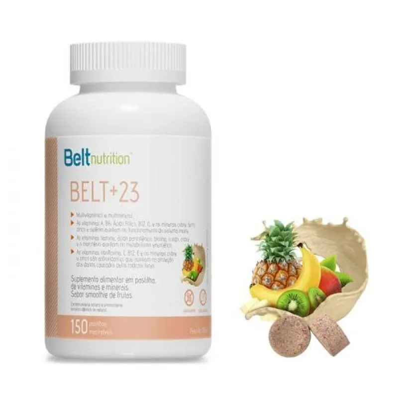 BELT+23 SMOOTHIE FRUTAS-150 PASTILHAS MASTIGáVEIS