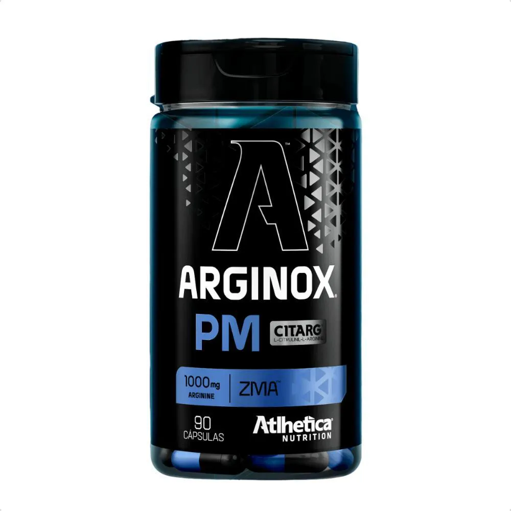 ARGINOX PM 1000MG ZMA 90 CAPSULAS ATLHETICA NUTRITION Natural