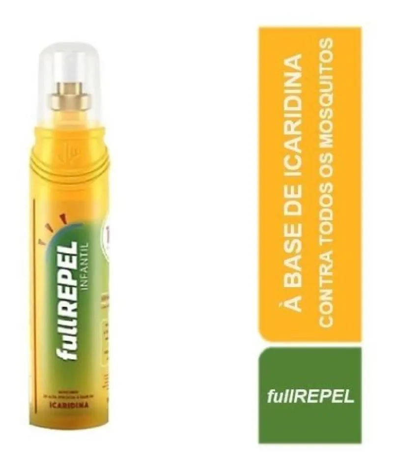 REPELENTE FULLREPEL KIDS- 100ML C/ ICARIDINA- 10 HORAS