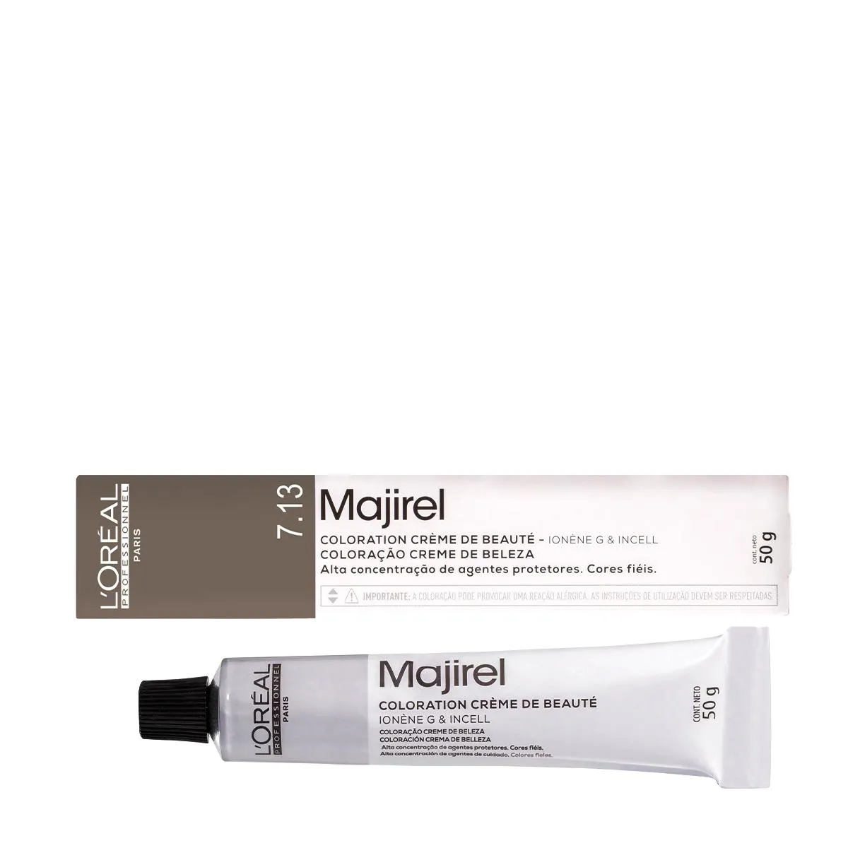 L'Oréal Professionnel Majirel 7.13 Incell - Coloração Permanente 50G