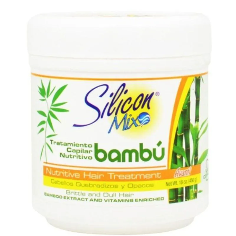 MáSCARA TRATAMENTO CAPILAR NUTRITIVO BAMBú 450G - SILICON MIX