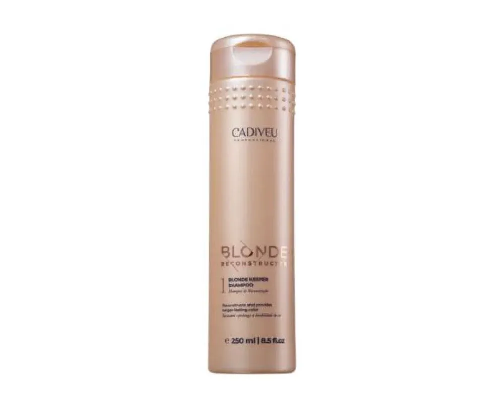 Shampoo Cadiveu Professional Blonde Keeper Reconstructor Brilho Intenso 250ml