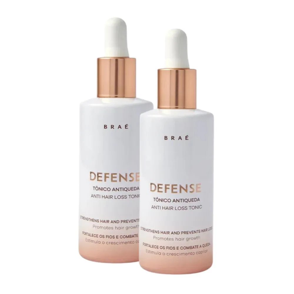 Kit Braé Defense Tônico Condicionador 60ml, Tônico Condicionador 60ml (2 produtos)
