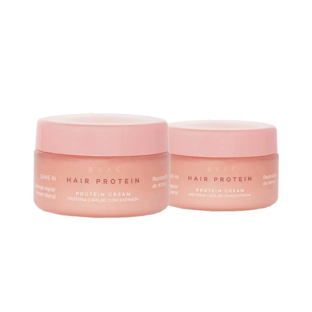 Kit Braé Hair Protein Leave - In Condicionante 80G (2 Produtos)