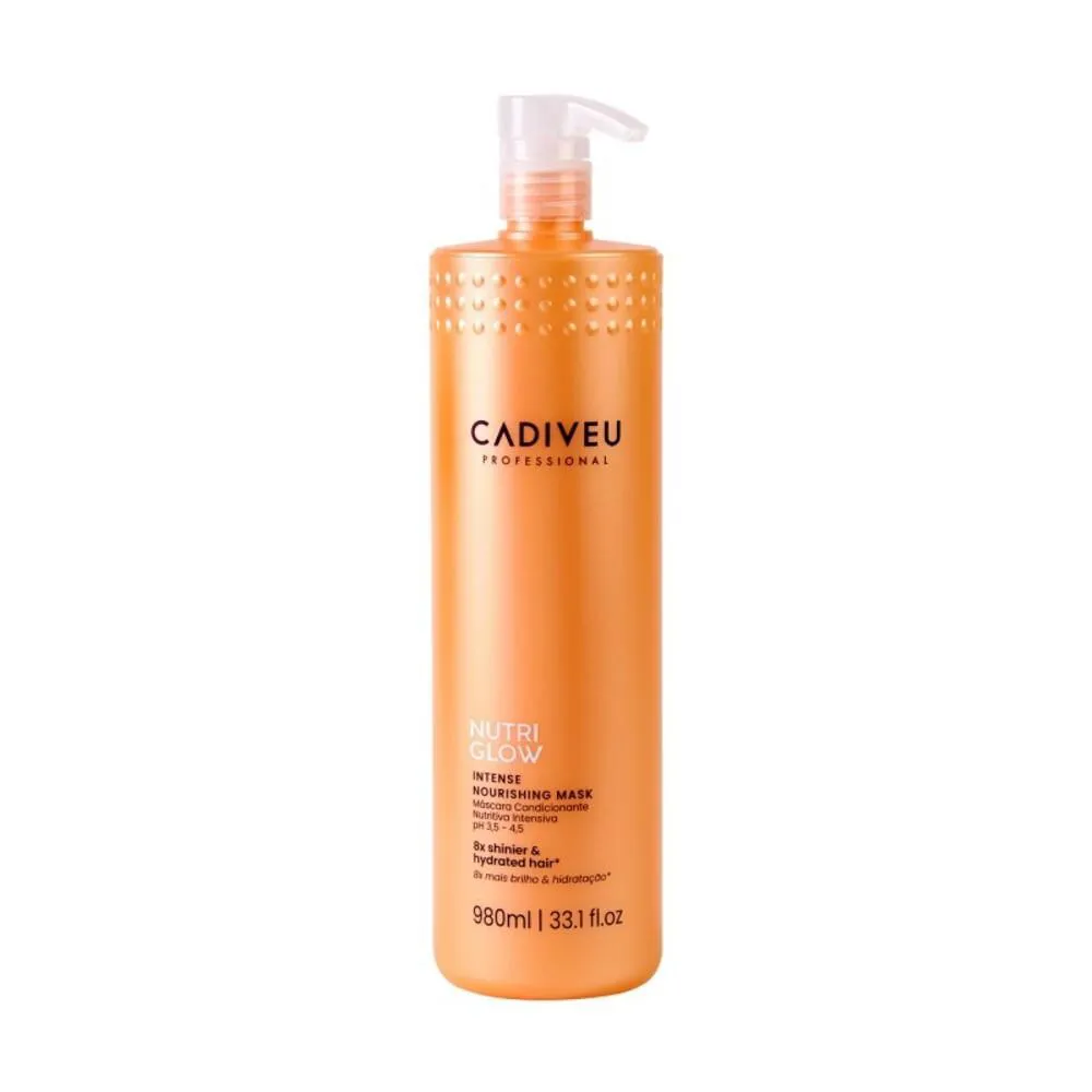Máscara de Cabelo Nutritiva Condicionante Cadiveu Professional Nutri Glow 980ml