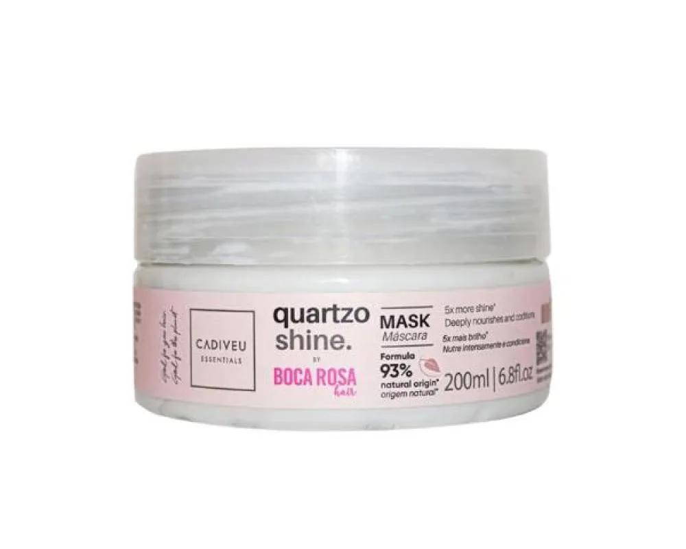 Máscara de Cabelo Condicionante Cadiveu Essential Quartzo Shine by Boca Rosa Hair 200ml