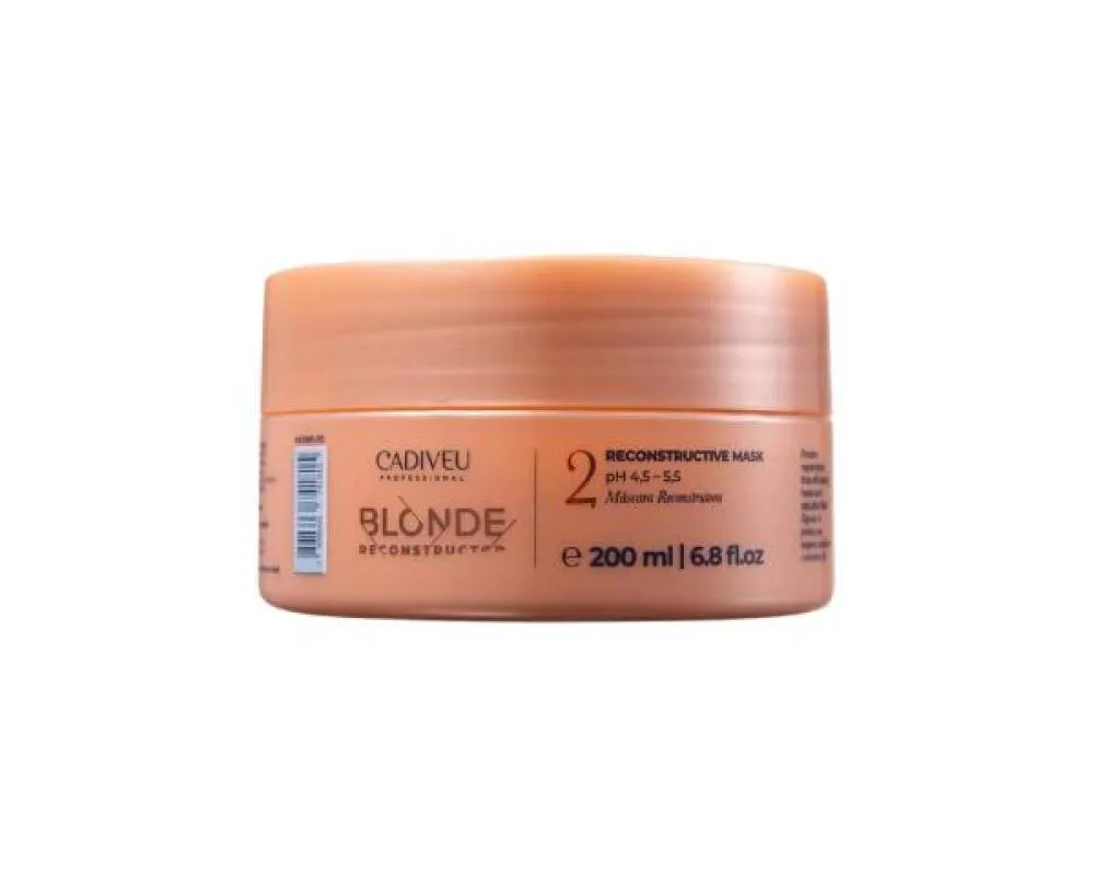 Máscara de Cabelo de Reconstrução Cadiveu Professional Blonde Reconstructor 200ml
