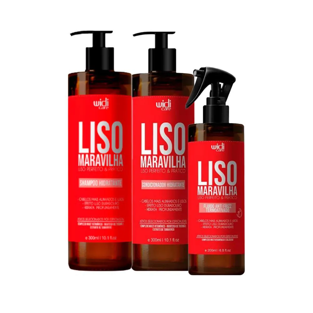 Widi Care Promopack Lavagem Liso Maravilha (3 Produtos)