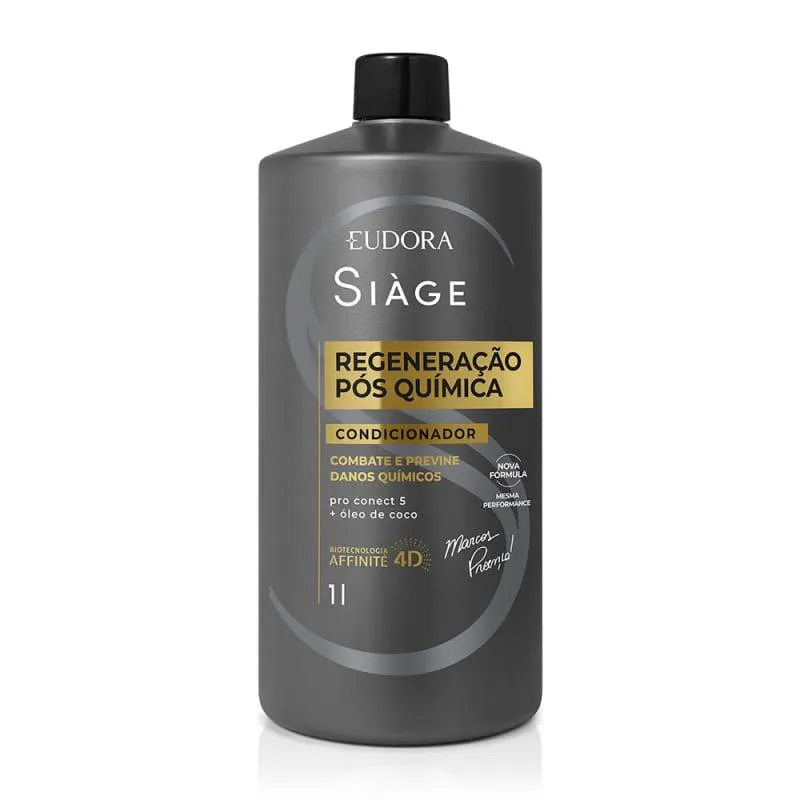 EUDORA SIAGE REGENERAÇÃO PÓS QUÍMICA CONDICIONADOR 1L