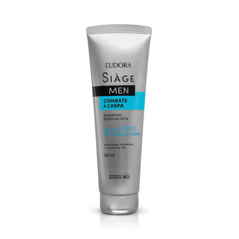 EUDORA SIAGE MEN SHAMPOO COMBATE A CASPA 250ML