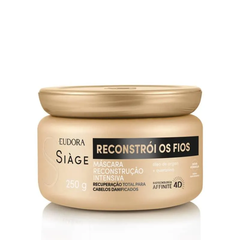EUDORA SIAGE MASCARA CAPILAR RECONSTROI OS FIOS 250G