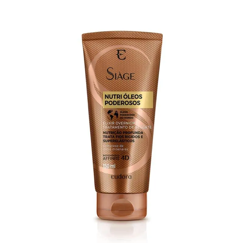 EUDORA SIAGE NUTRI OLEOS PODEROSOS ELIXIR OVERNIGTH 150ML