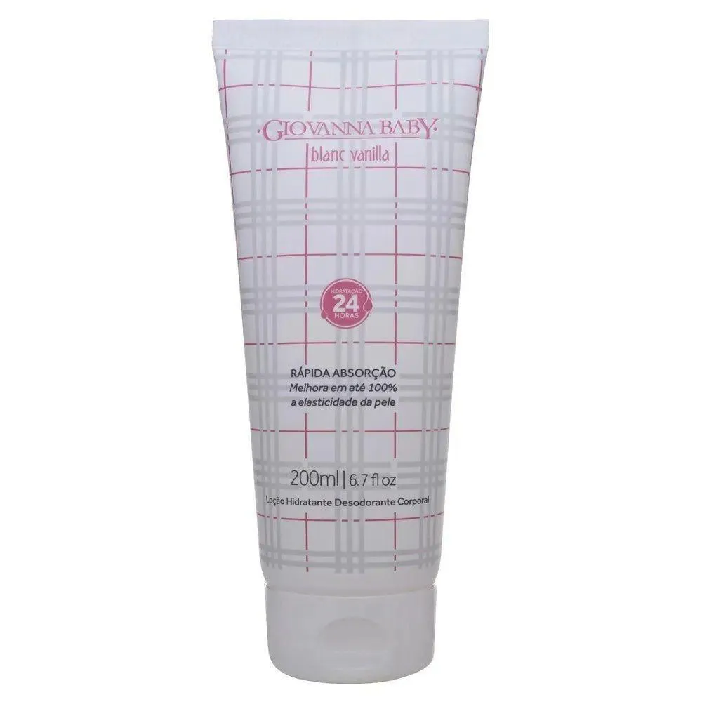 LOCAO HIDRATANTE GIOVANNA BABY 200ML BLANC VANILLA