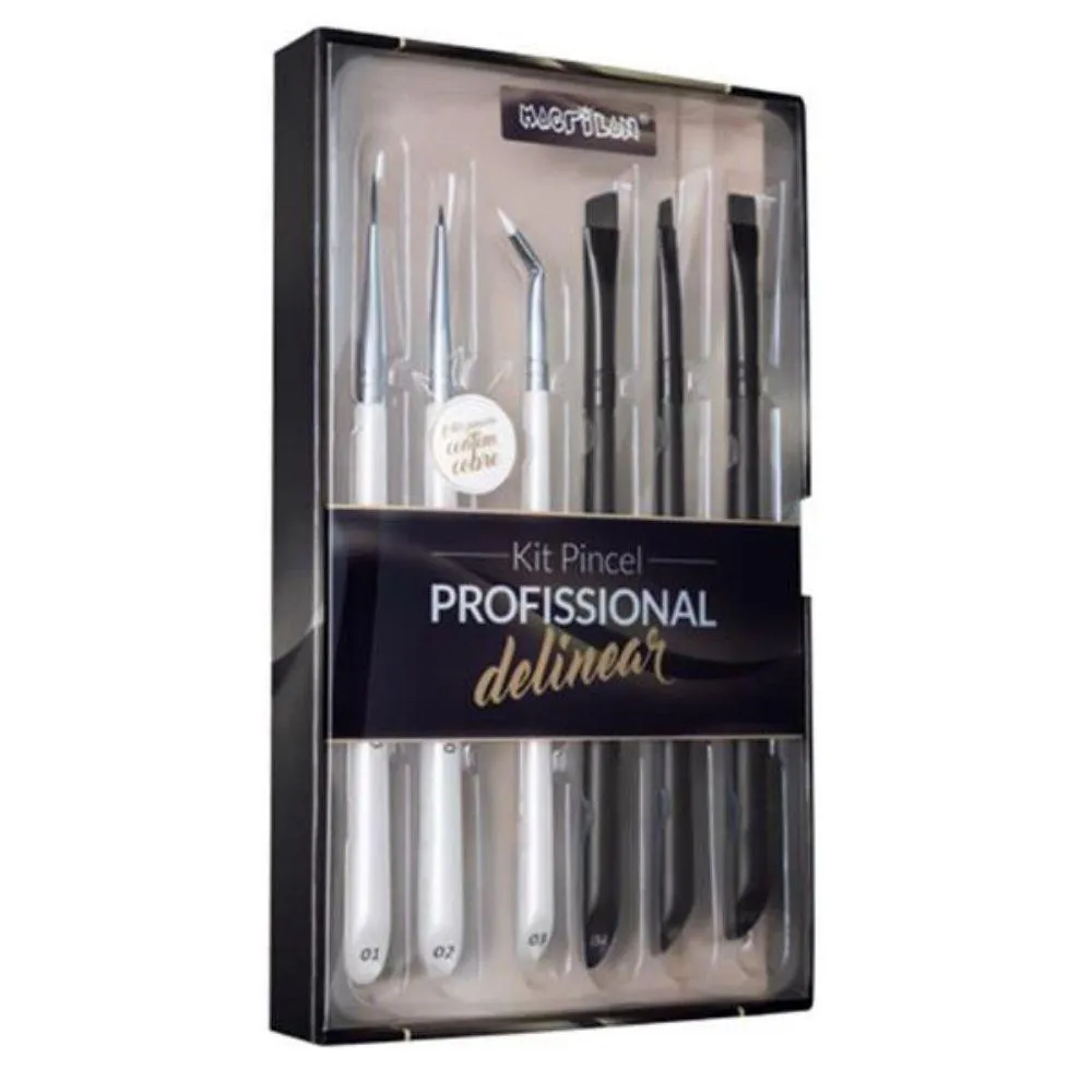 MACRILAN WB700 KIT PINCEL PROFISSIONAL DELINEAR