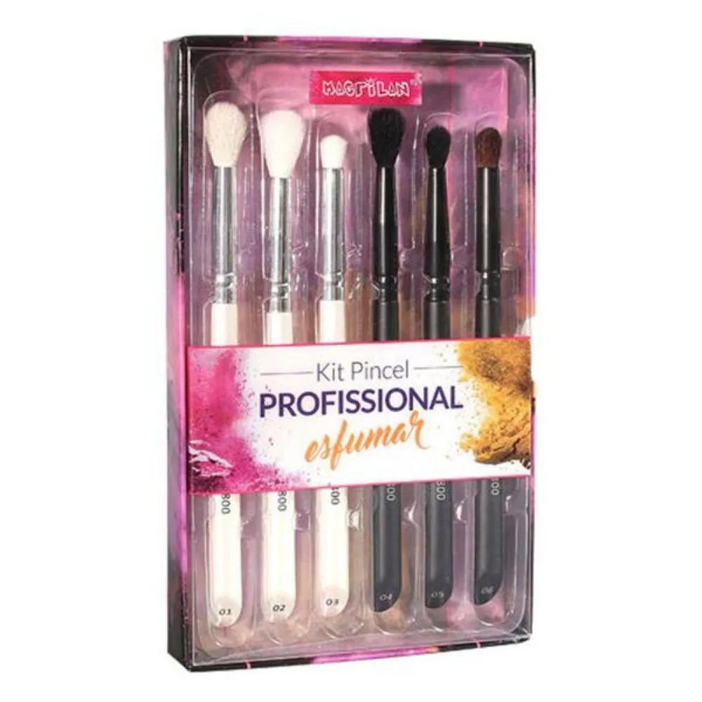 MACRILAN WB800 KIT PINCEL PROFISSIONAL ESFUMAR