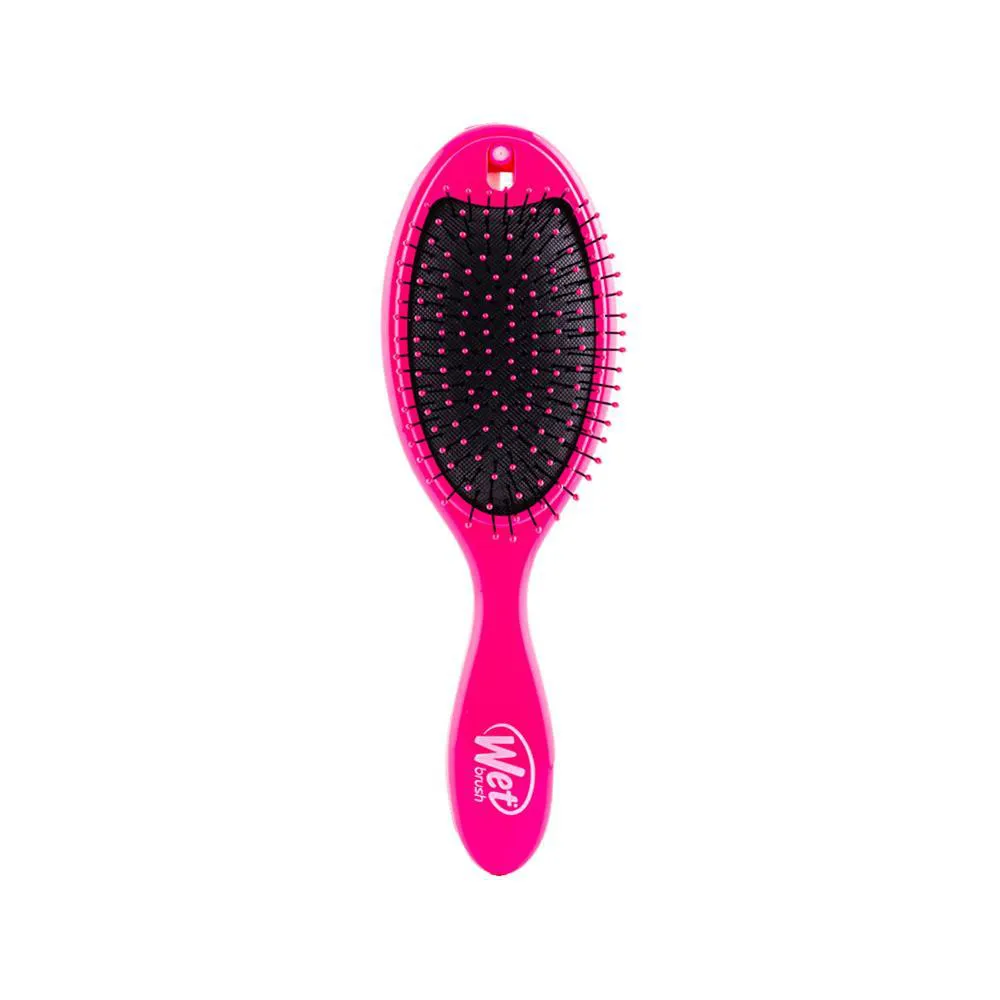 WETBRUSH 2-IN-1 TREATMENT BRUSH COM DISPENSER PARA TRATAMENTO ESCOVA PARA DESEMBARAçAR ROSA