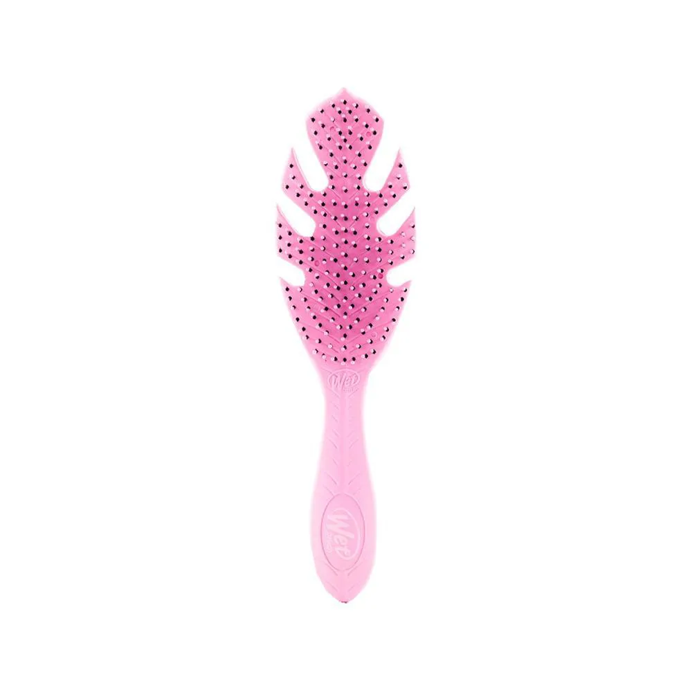 WETBRUSH GO GREEN FOLHA ESCOVA PARA DESEMBARAçAR ROSA