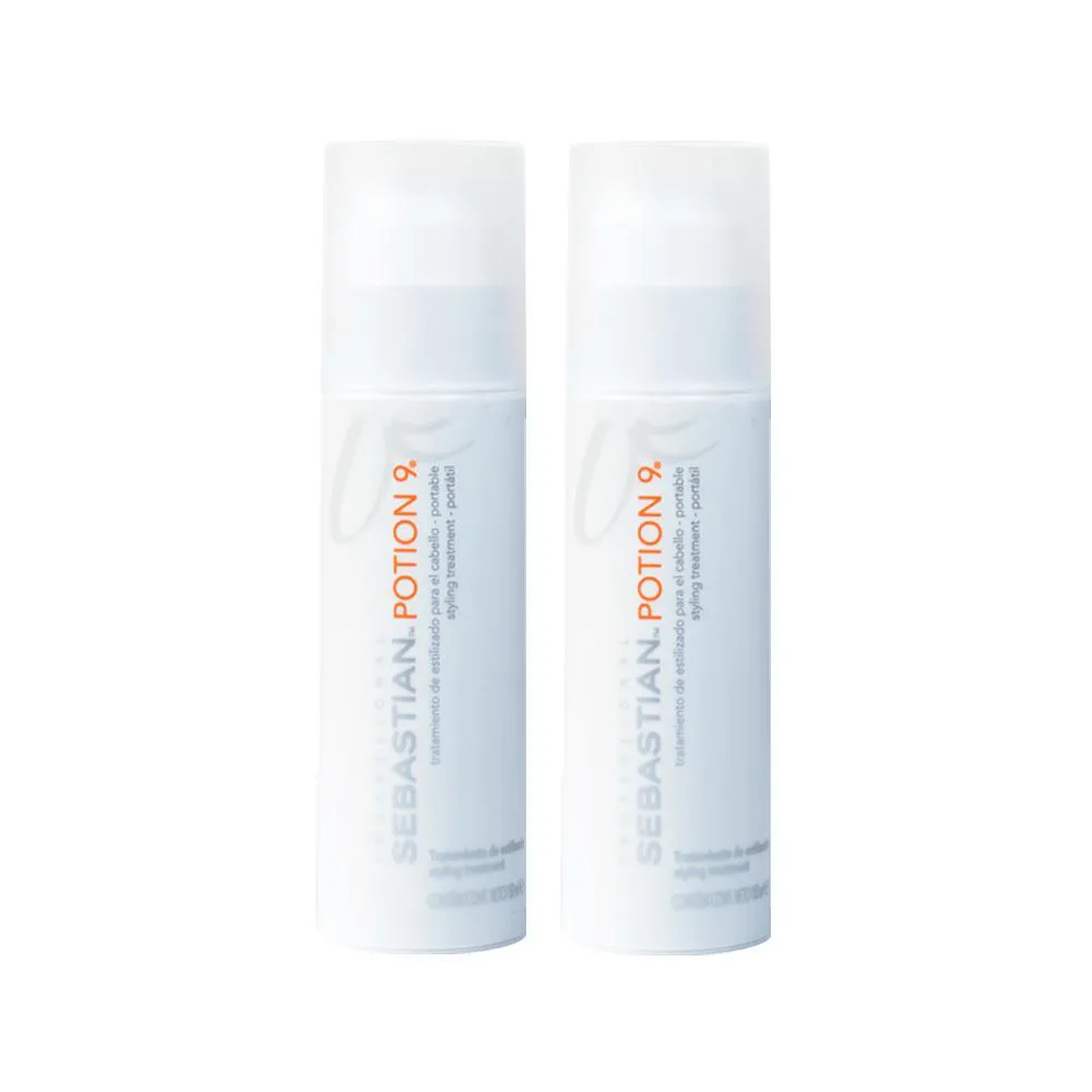 Kit Creme Modelador de Cabelos Sebastian Professioanl Potion 9 150ml 2 unidades