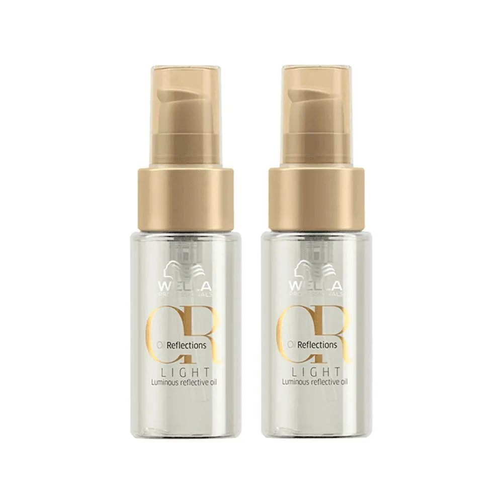 Kit Wella Professionals Oil Reflections Light Óleo Capilar 30ml - 2 Unidades