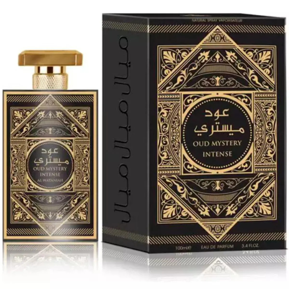 Oud Mystery Intense Al Wataniah Eau de Parfum 100ml - Perfume Masculino