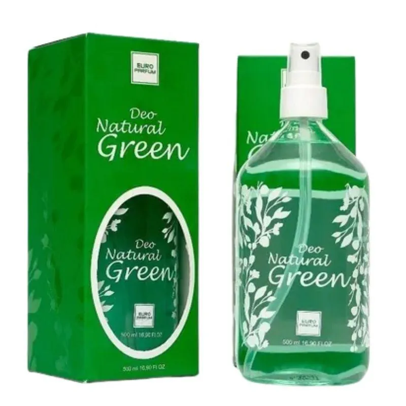 DEO COLôNIA NATURAL GREEN 500 ML