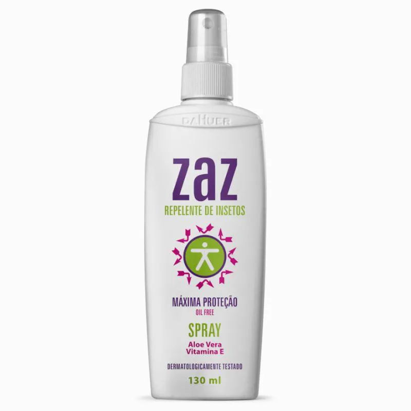 REPELENTE DE INSETOS SPRAY 130ML - ZAZ &#039