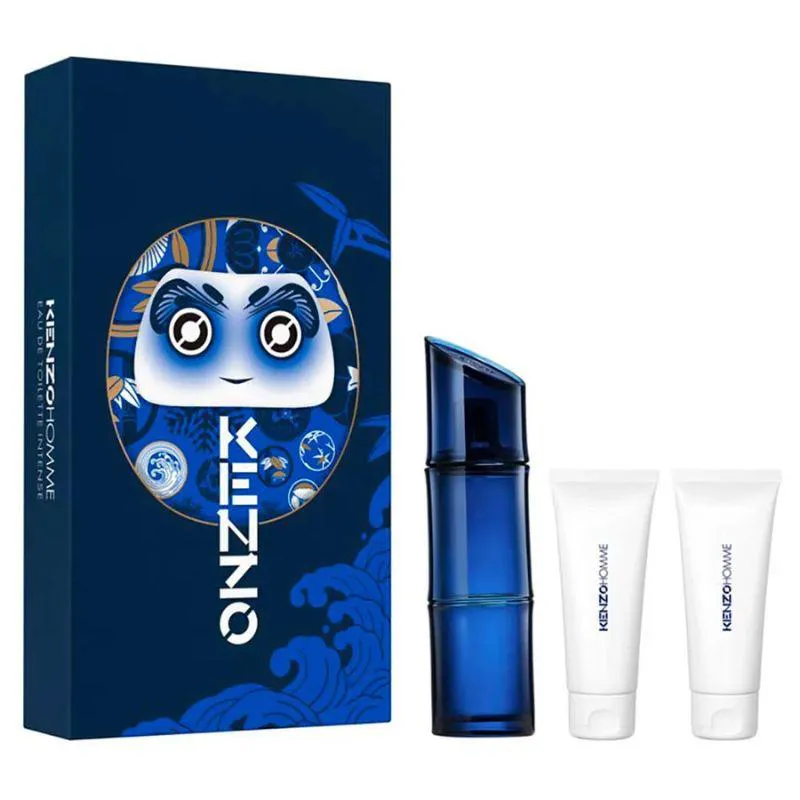 Kit Homme Kenzo Eau de Toilette 110ml 1 unidades + Gel de Banho 75ml 2 unidades