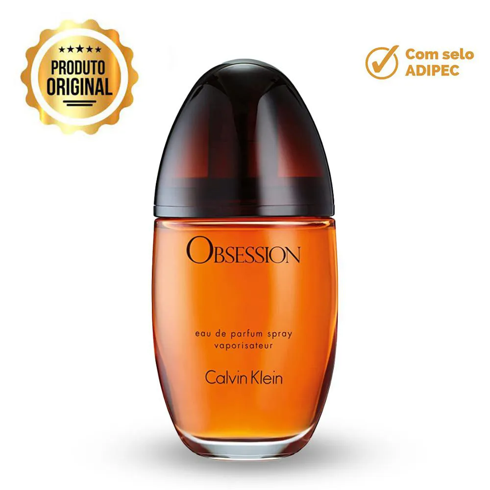 PERFUME CALVIN KLEIN OBSESSION EAU DE PARFUM FEMININO 100ML