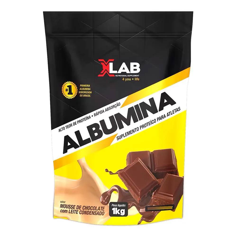 Albumina X-Lab Leite Condensado 1kg
