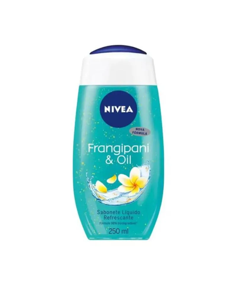 SABONETE LíQUIDO NIVEA FRANGIPANI & OIL 250ML