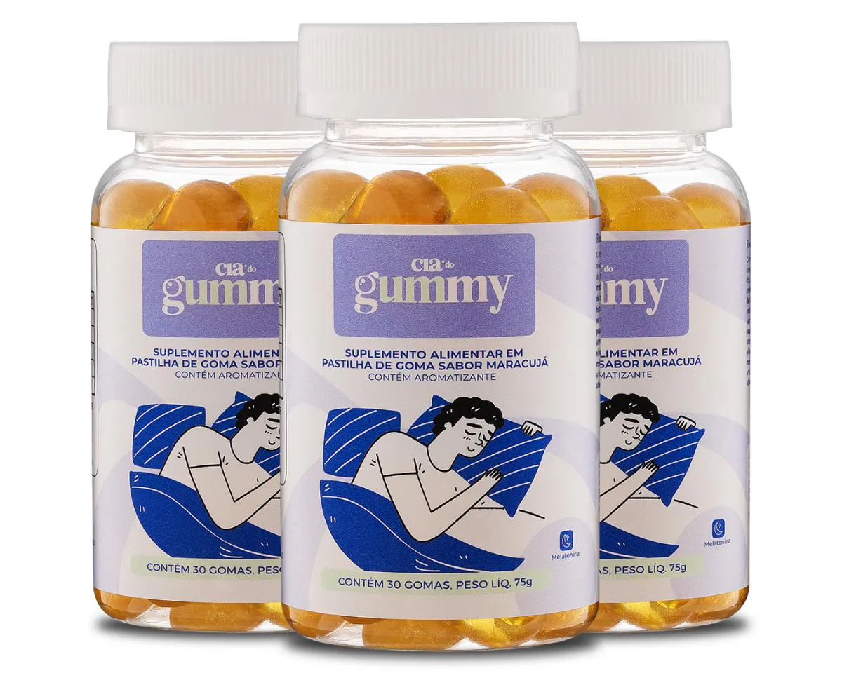 GUMMY - MELATONINA - 3 UNIDADES