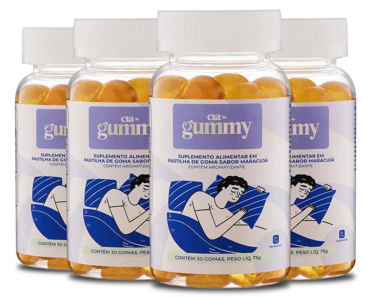 GUMMY - MELATONINA  4 UNIDADES